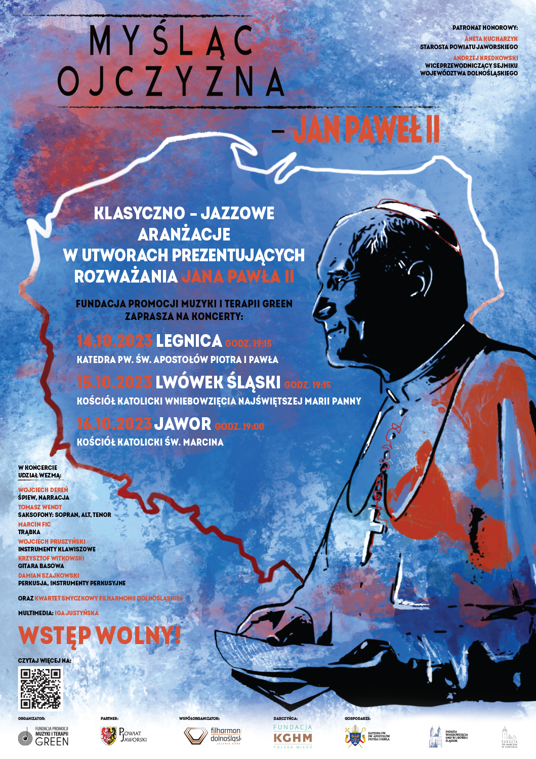Plakat Myśląc Ojczyzna - Jan Paweł II